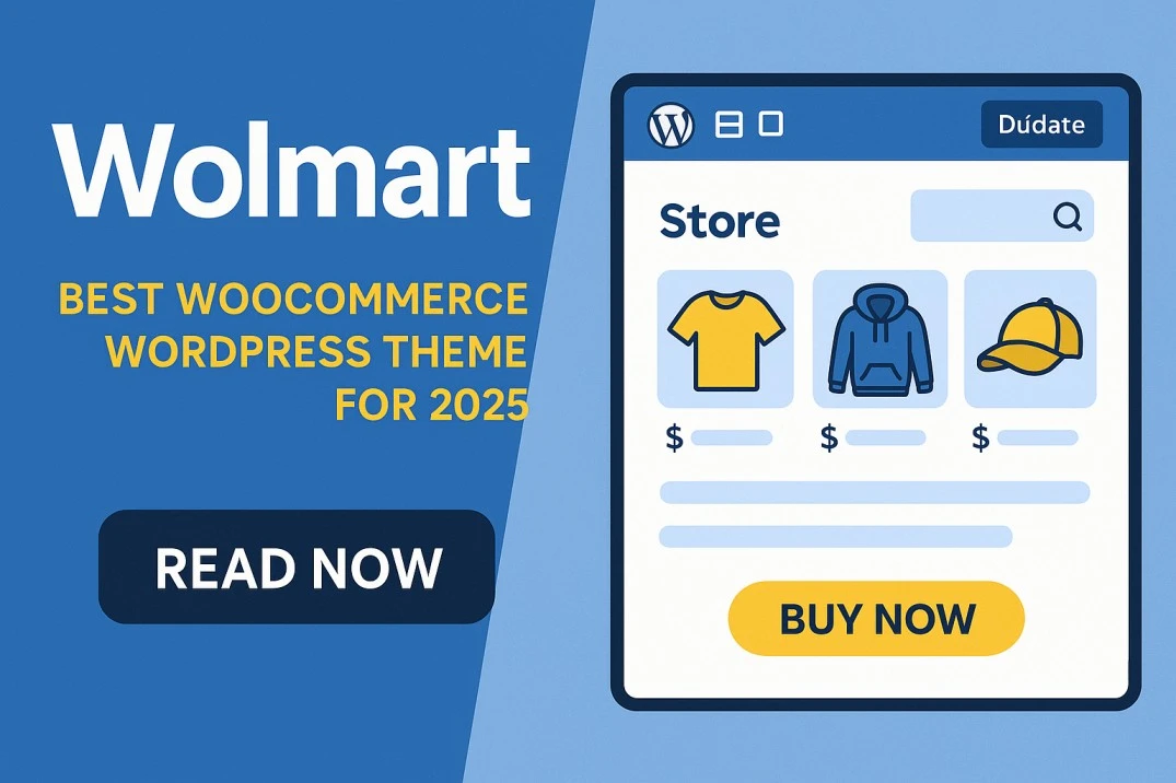 Wolmart WooCommerce WordPress theme demo homepage with modern product grid, countdown timer, and mobile navigation